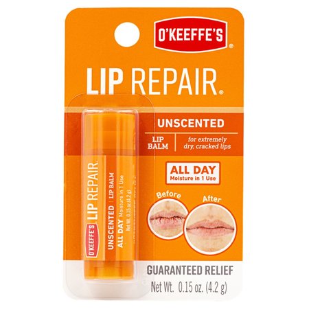 OKEEFFES Lip Repair No Scent Lip Balm 0.15 oz K0700108